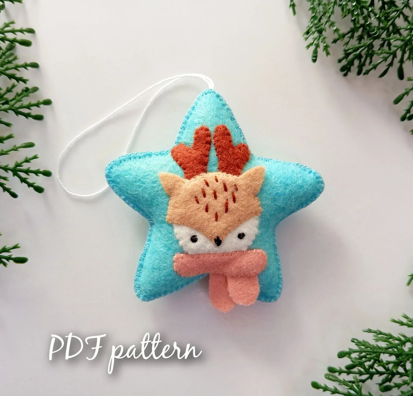 Christmas Ornaments - Felt pdf Pattern
